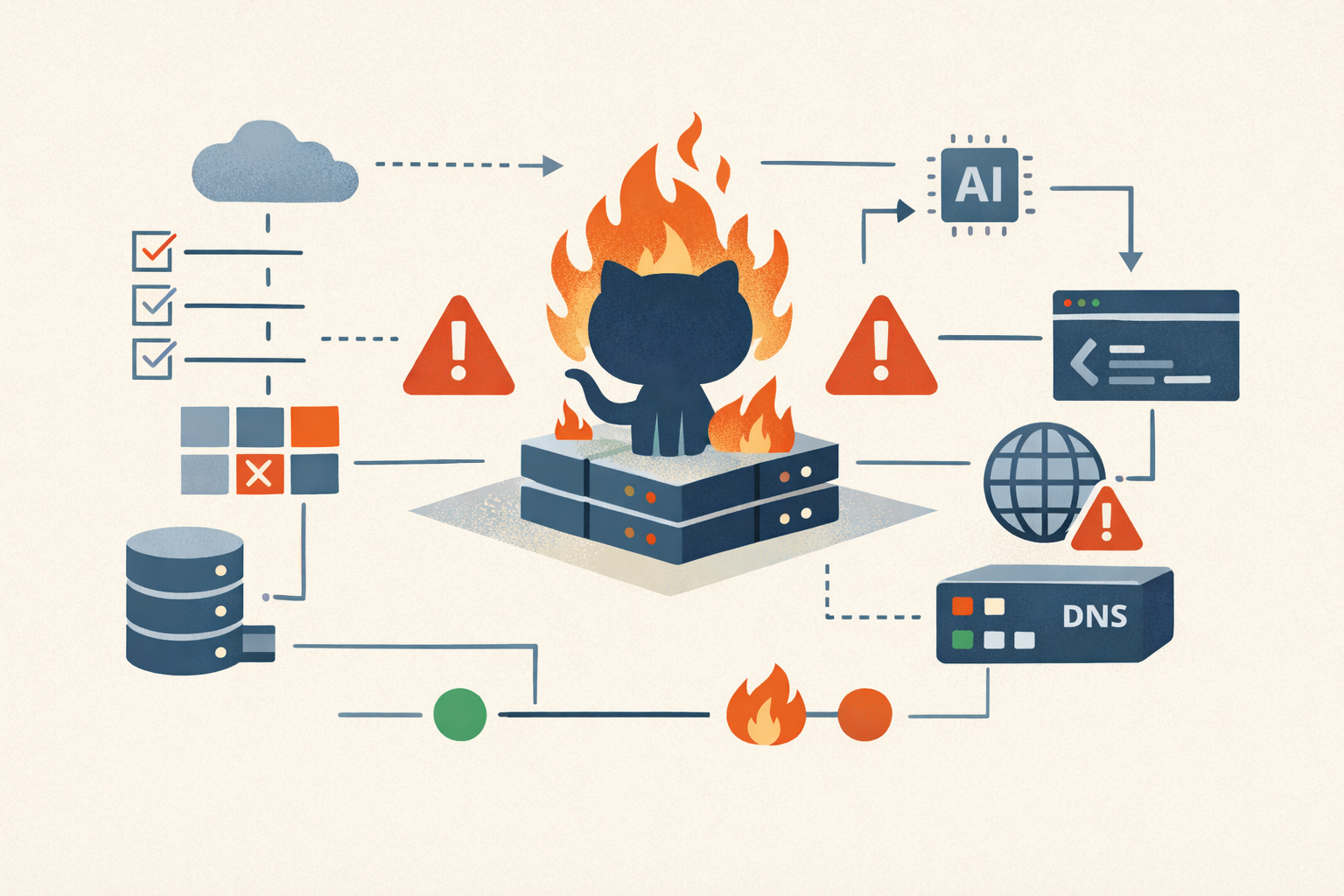 5 Ways GitHub Spent April Lighting Itself On Fire