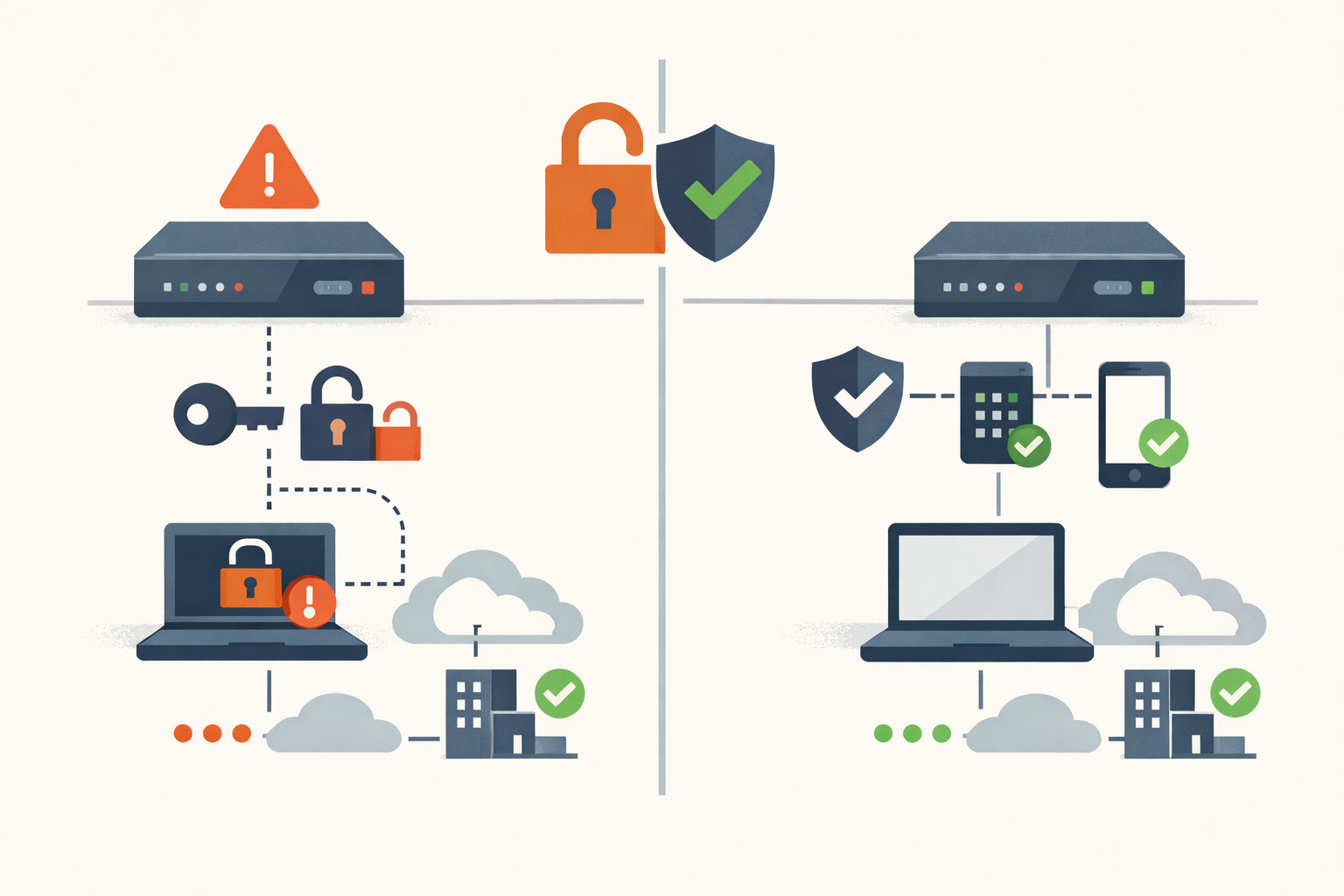A 2020 bug leaked VPN passwords. The orgs that survived had MFA.
