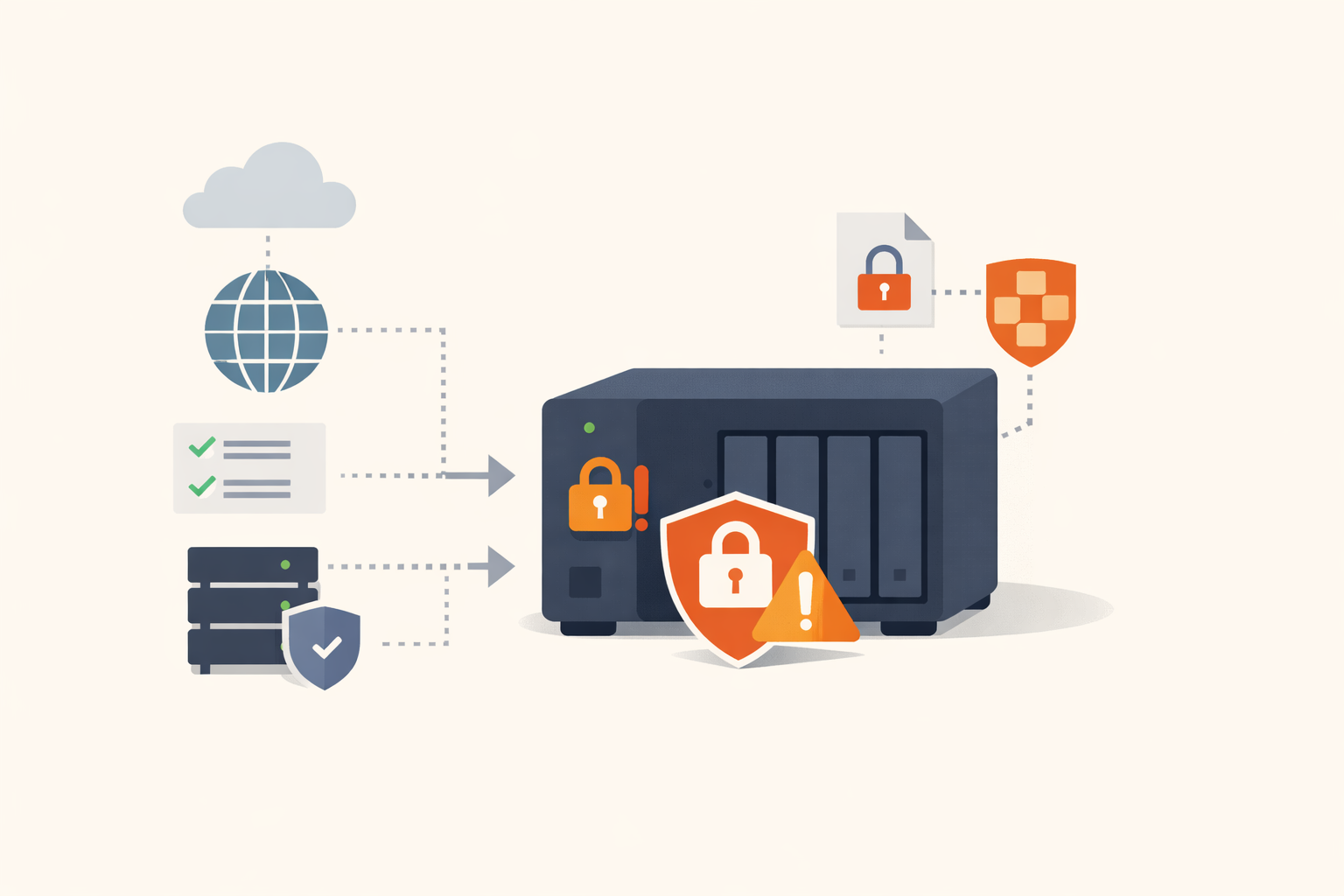DeadBolt skipped the network intrusion and just encrypted the NAS directly