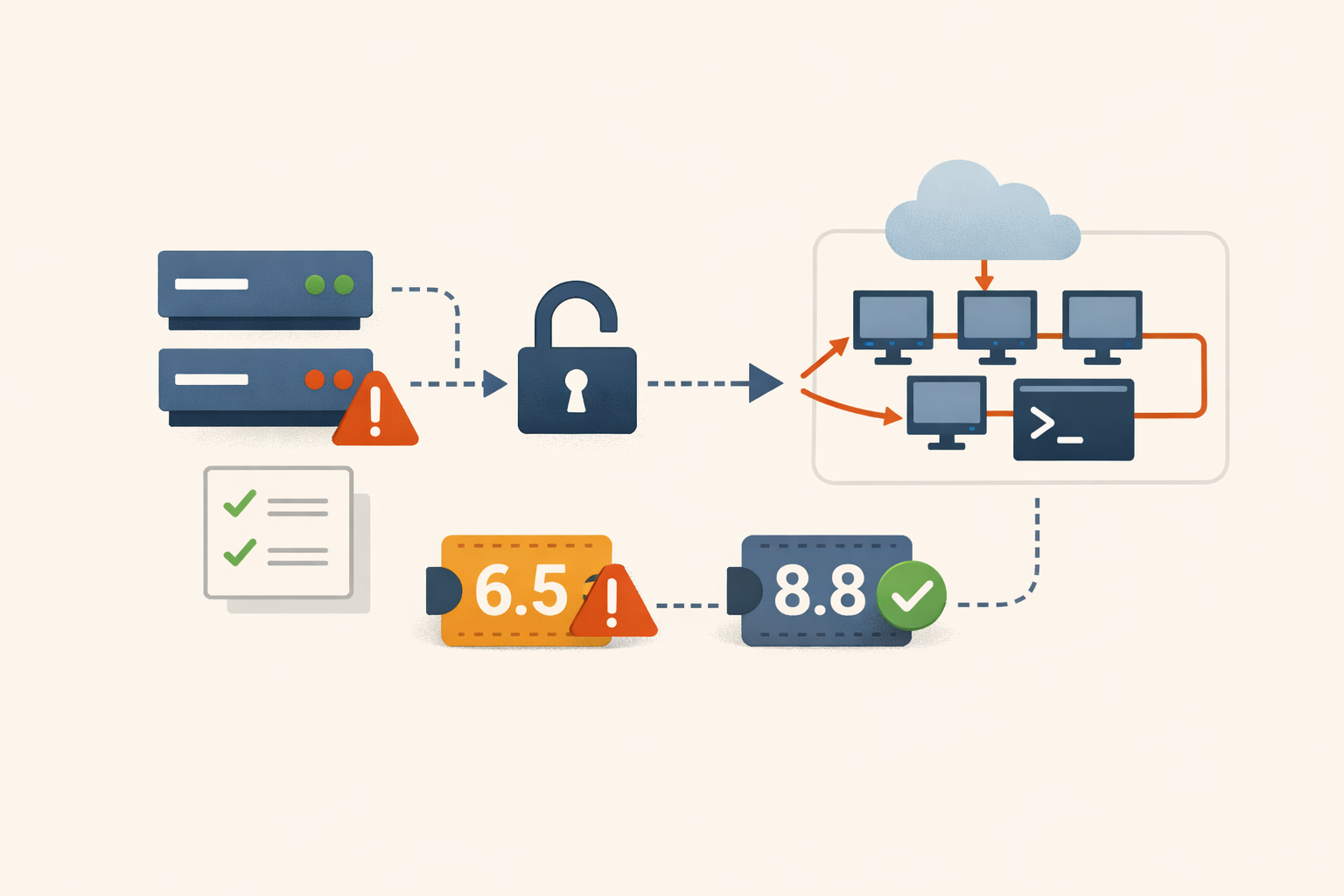 The 6.5 that enabled 400 compromises: authentication bypasses and the CVSS blind spot