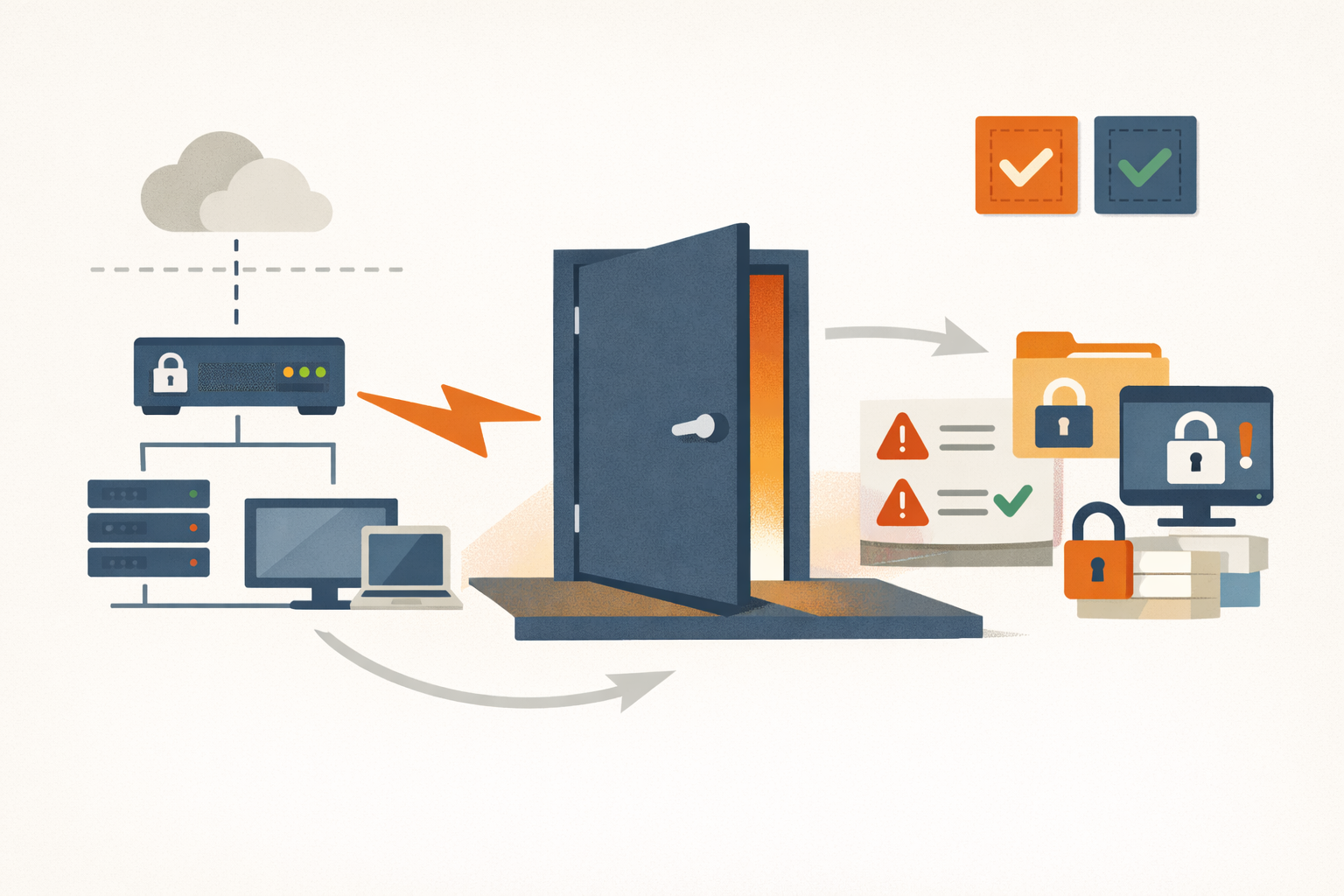 Akira's favorite front door is a SonicWall SSL-VPN, and it's fast
