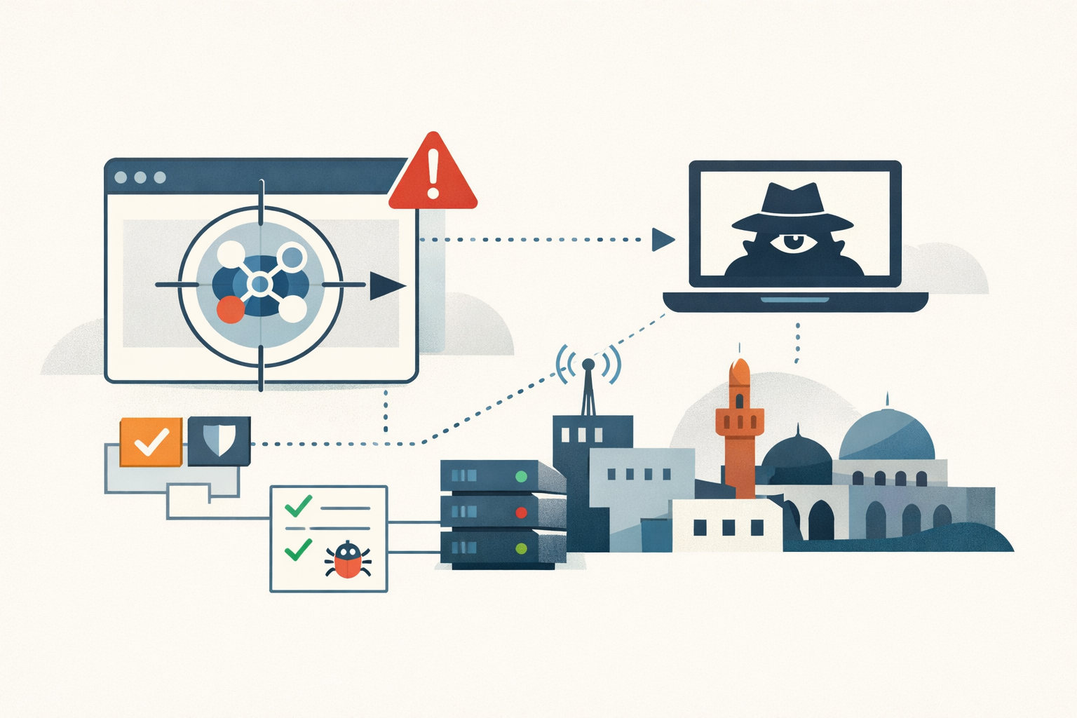 A browser bug, sold as a weapon, pointed at journalists